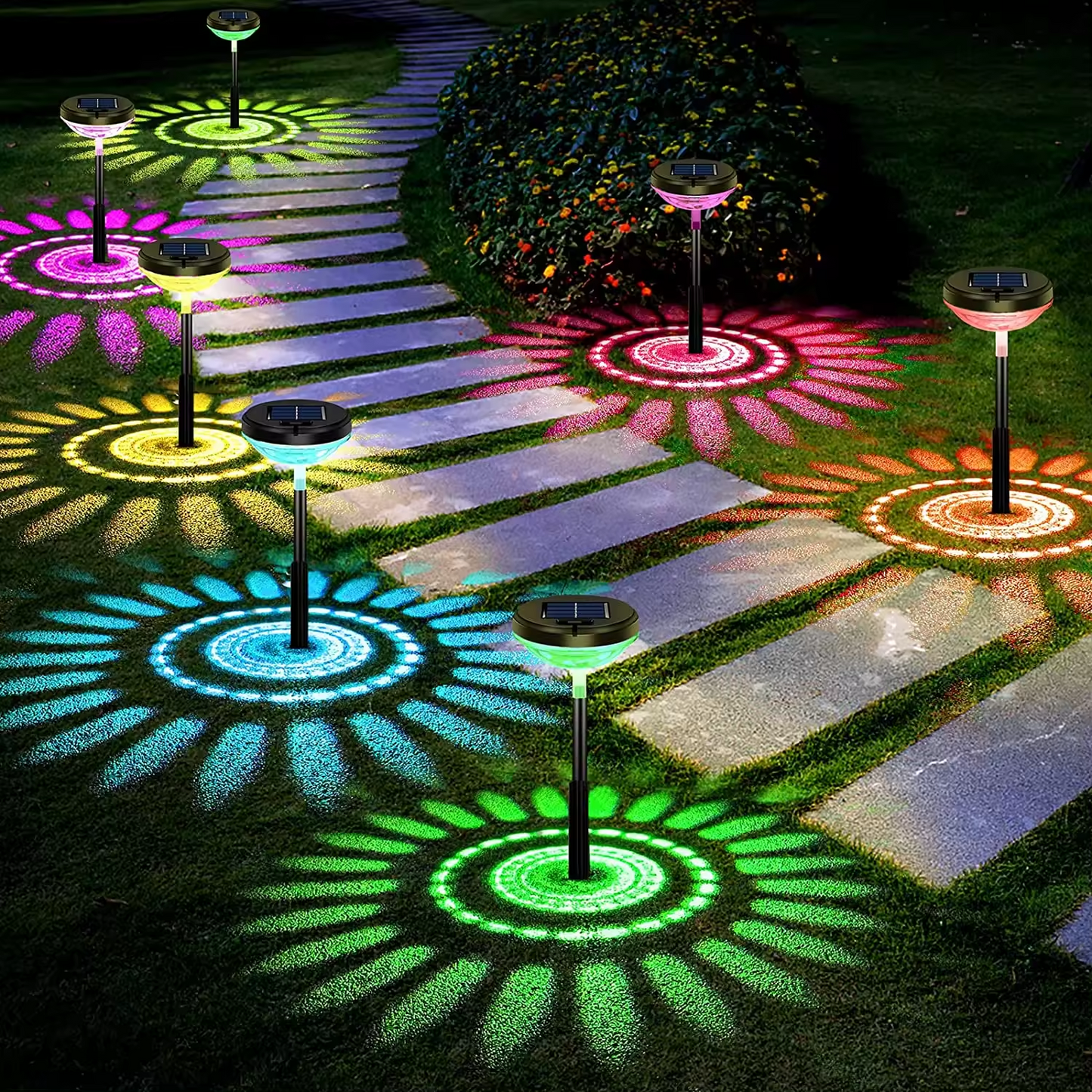 💡Outdoor Solar Pathway Lights Decorations