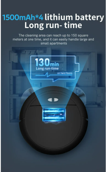 Revolutionize Your Cleaning Routine with Our Smart Robot Vacuum Cleaner – Effortless Cleaning at Your Fingertips