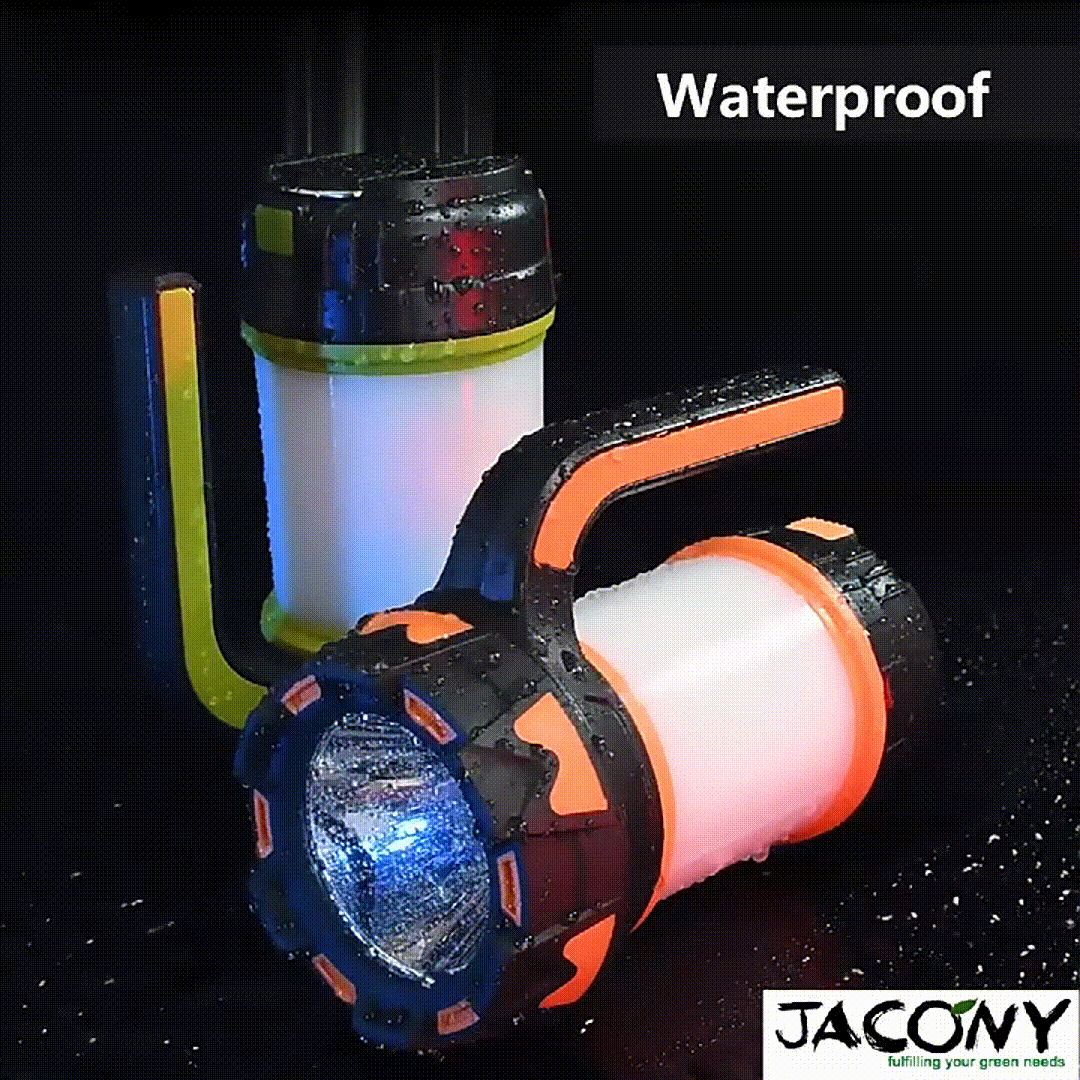 Multifunctional LED camping Lantern Powerful Waterproof T6 Led Flashlight torch